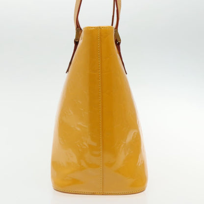 Louis Vuitton Houston Handbag Monogram Vernis, YELLOW, PATENT_LEATHER, Handbag