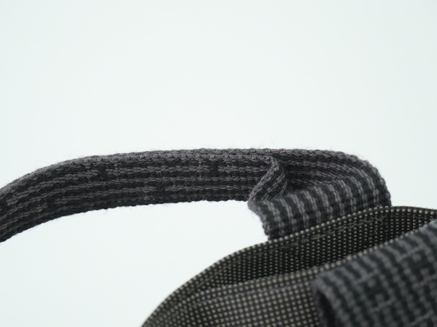 Hermes Herline Backpack Canvas, GRAY, CANVAS, Backpack