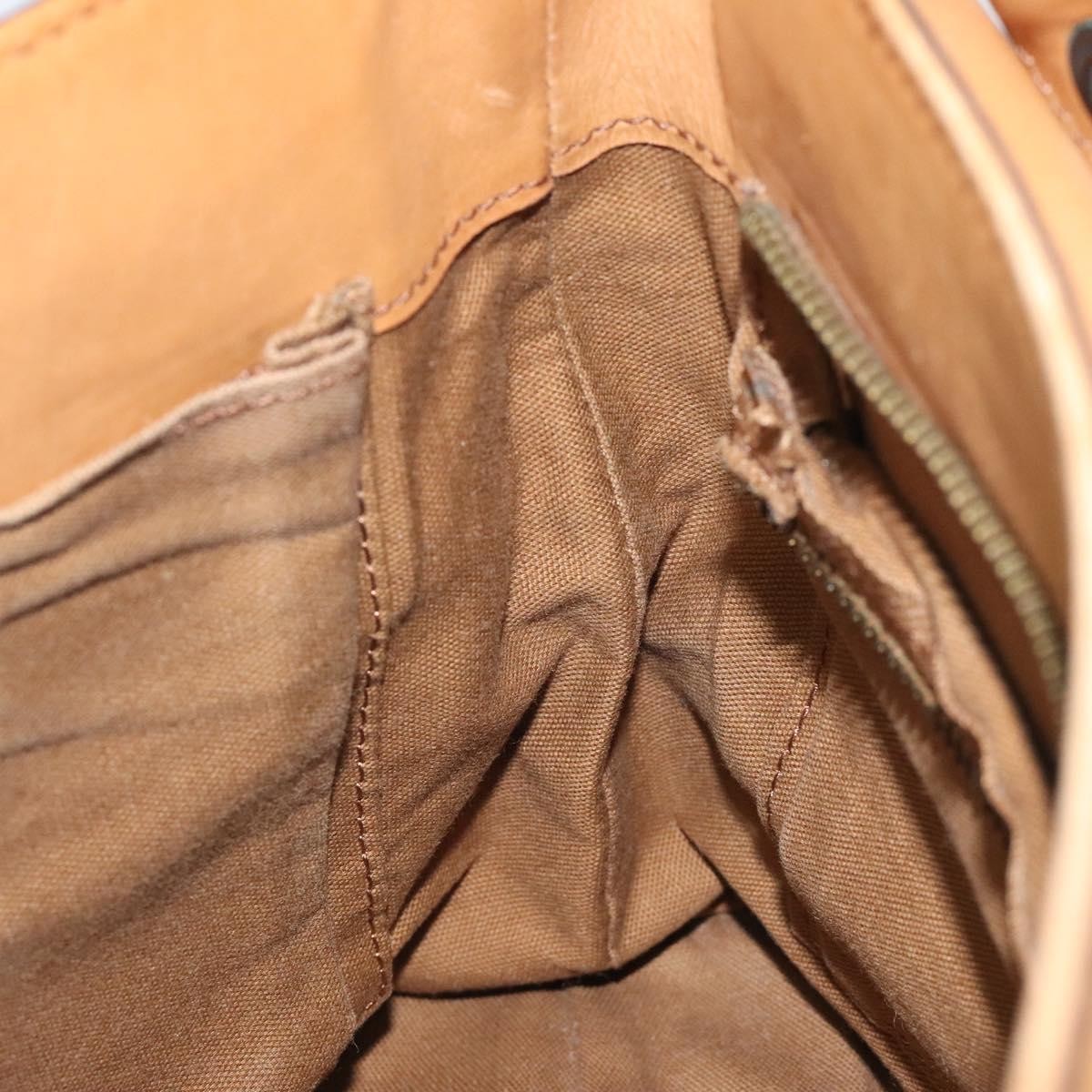 Chloe Vintage Flap shoulder bag Leather, BROWN, LEATHER, Shoulder bag