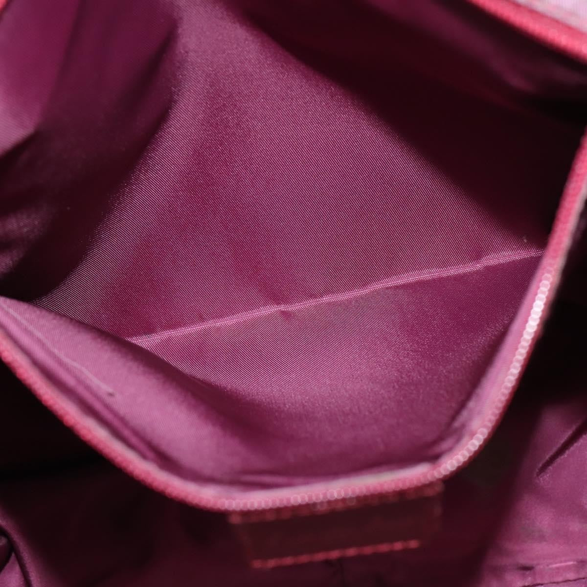 Christian Dior Trotteur Tote Bag Canvas, RED, CANVAS, Tote bag