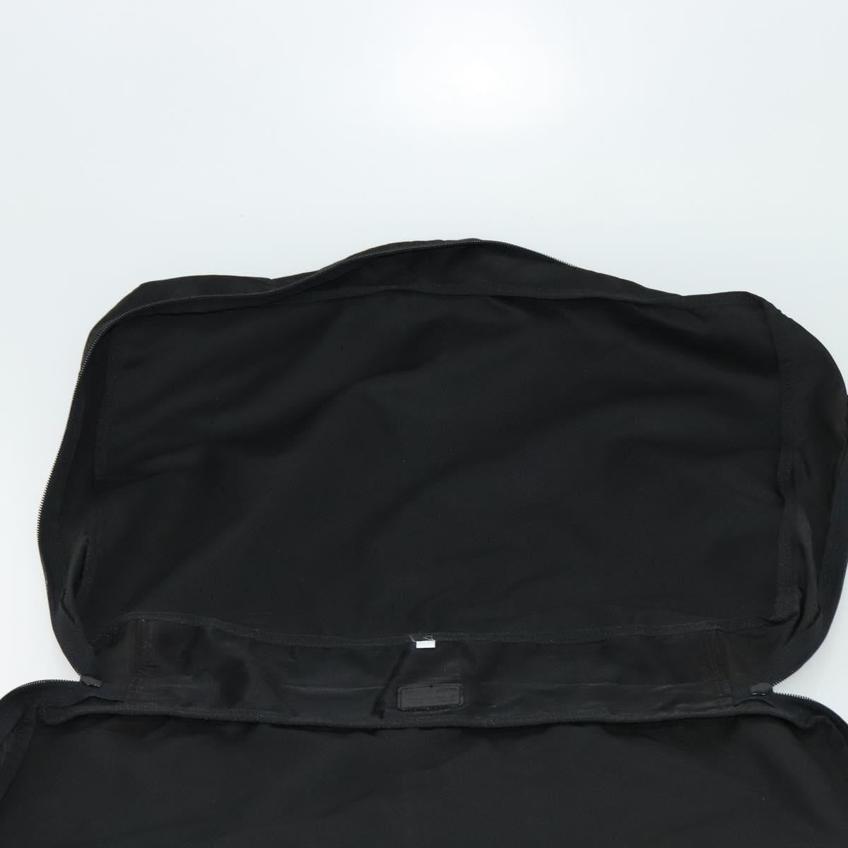 Prada Travel Duffle Bag Nylon, BLACK, NYLON, Travel bag
