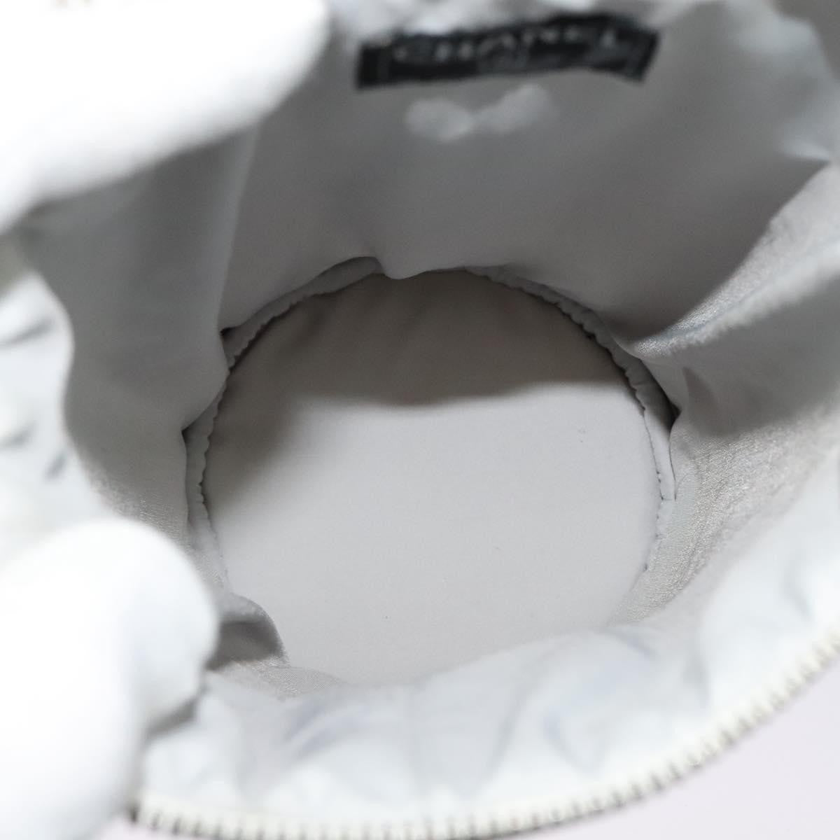 Chanel Sport Line Bottle Holder Nylon, WHITE, NYLON, Clutche & pouche