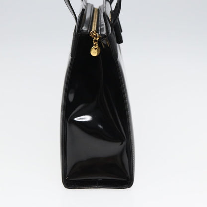 Salvatore Ferragamo Vala Shoulder Bag Patent Leather, BLACK, PATENT_LEATHER, Shoulder bag