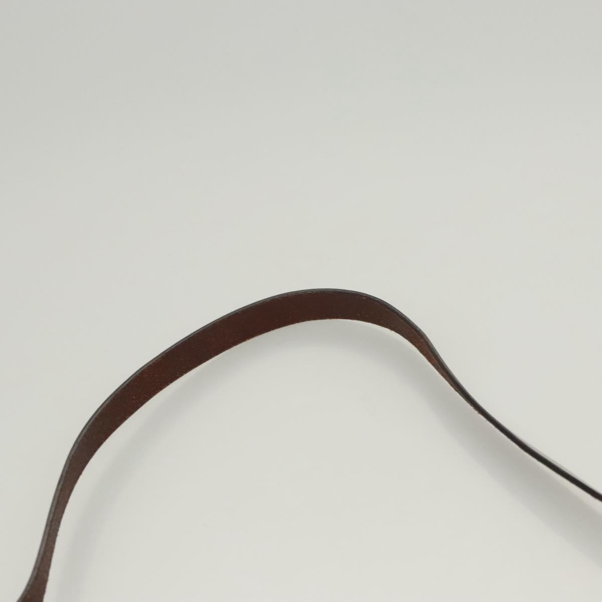 Fendi Vintage FF Buckle Shoulder Bag Canvas, WHITE, CANVAS, Shoulder bag