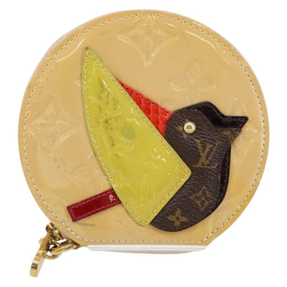 Louis Vuitton Chapeau Coin Purse Limited Edition Monogram Vernis Roses, MULTICOLOUR, PATENT_LEATHER, Clutche & pouche