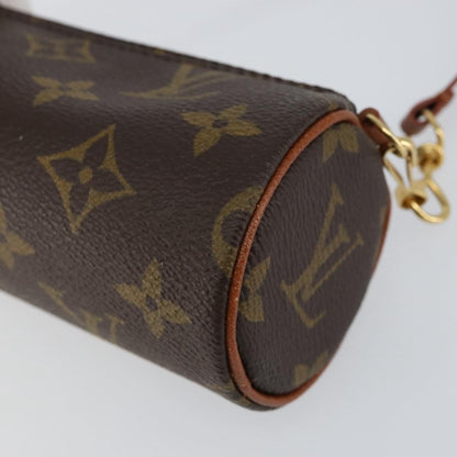 Louis Vuitton Papillon Pochette Monogram Canvas, BROWN, CANVAS, Clutche & pouche