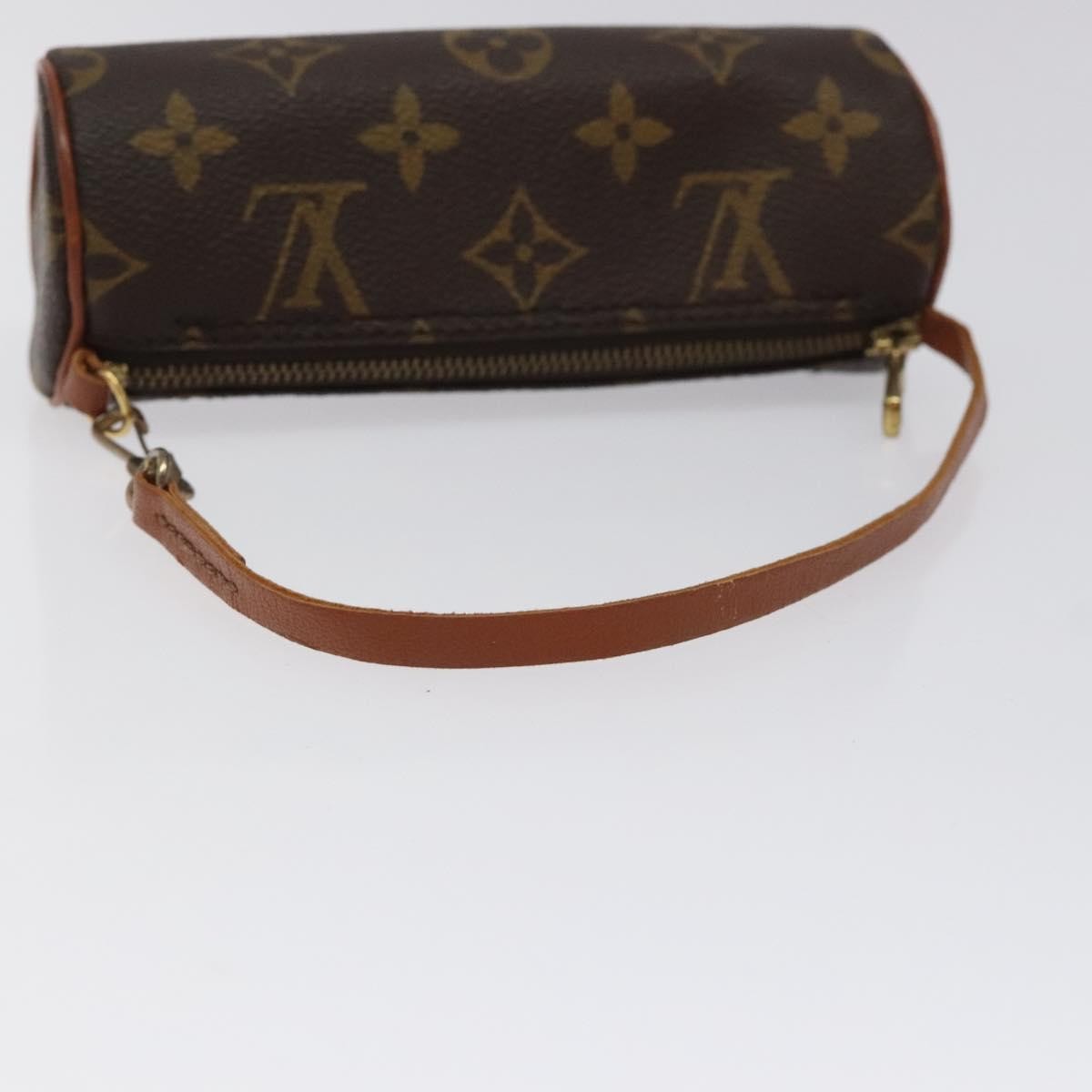 Louis Vuitton Papillon Pochette Monogram Canvas, BROWN, CANVAS, Handbag