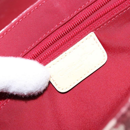 Christian Dior Vintage Flap Crossbody Bag Canvas, RED, CANVAS, Shoulder bag