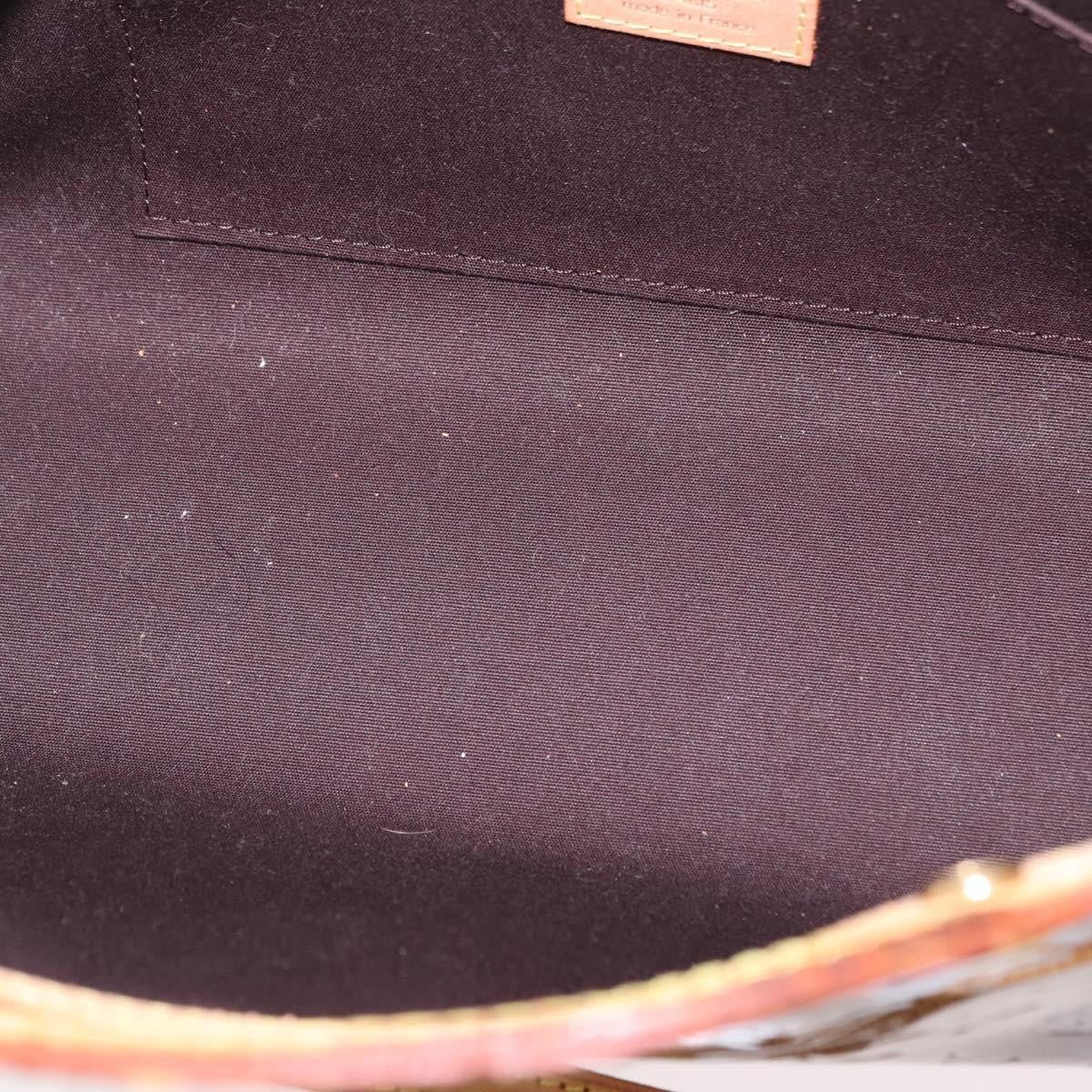Louis Vuitton Roxbury Drive Handbag Monogram Vernis, BURGUNDY, PATENT_LEATHER, Handbag