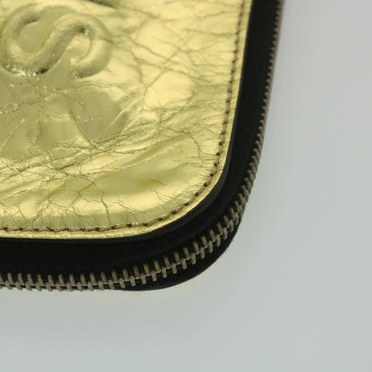 Chanel Je ne suis pas en solde Leather, GOLD, LEATHER, Handbag