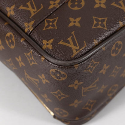 Louis Vuitton Icare Laptop Bag Monogram Canvas, BROWN, CANVAS, Briefcase