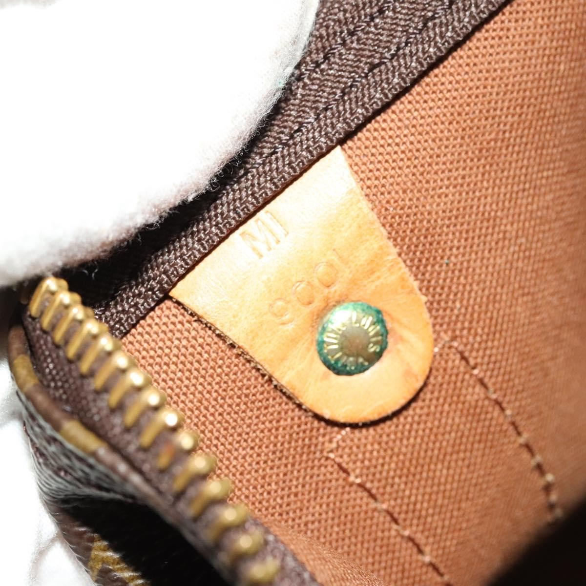 Louis Vuitton Keepall Bag Monogram Canvas, BROWN, CANVAS, Travel bag