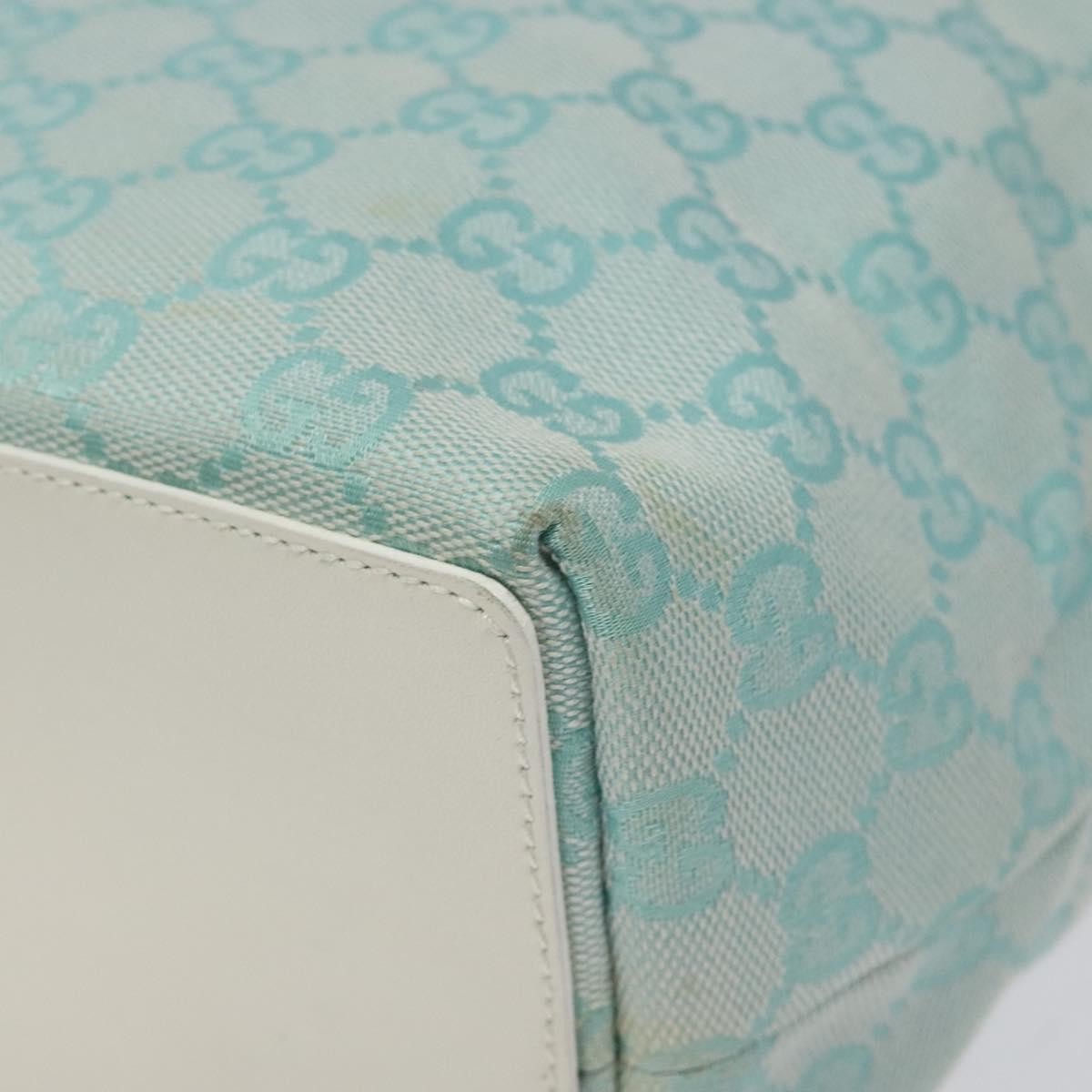 Gucci GG Canvas Bag Canvas, BLUE, CANVAS, Handbag