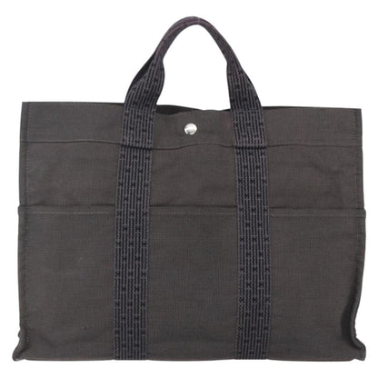Hermes Fourre-tout Herline Fourre-tout Herline, GRAY, CANVAS, Tote bag