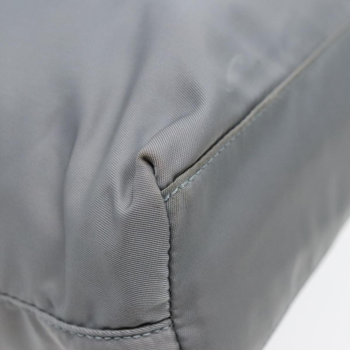 Prada Vintage Tote Tessuto, BLUE, NYLON, Tote bag