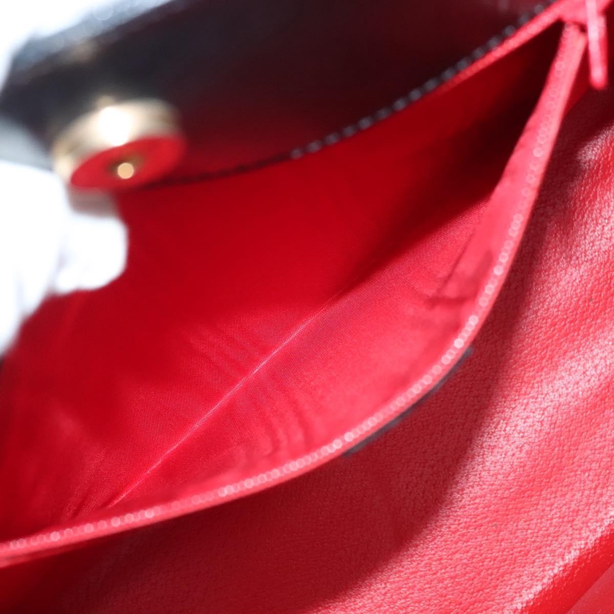 Celine Shoulder Bag Suede and leather, BLACK, SUEDE, Shoulder bag