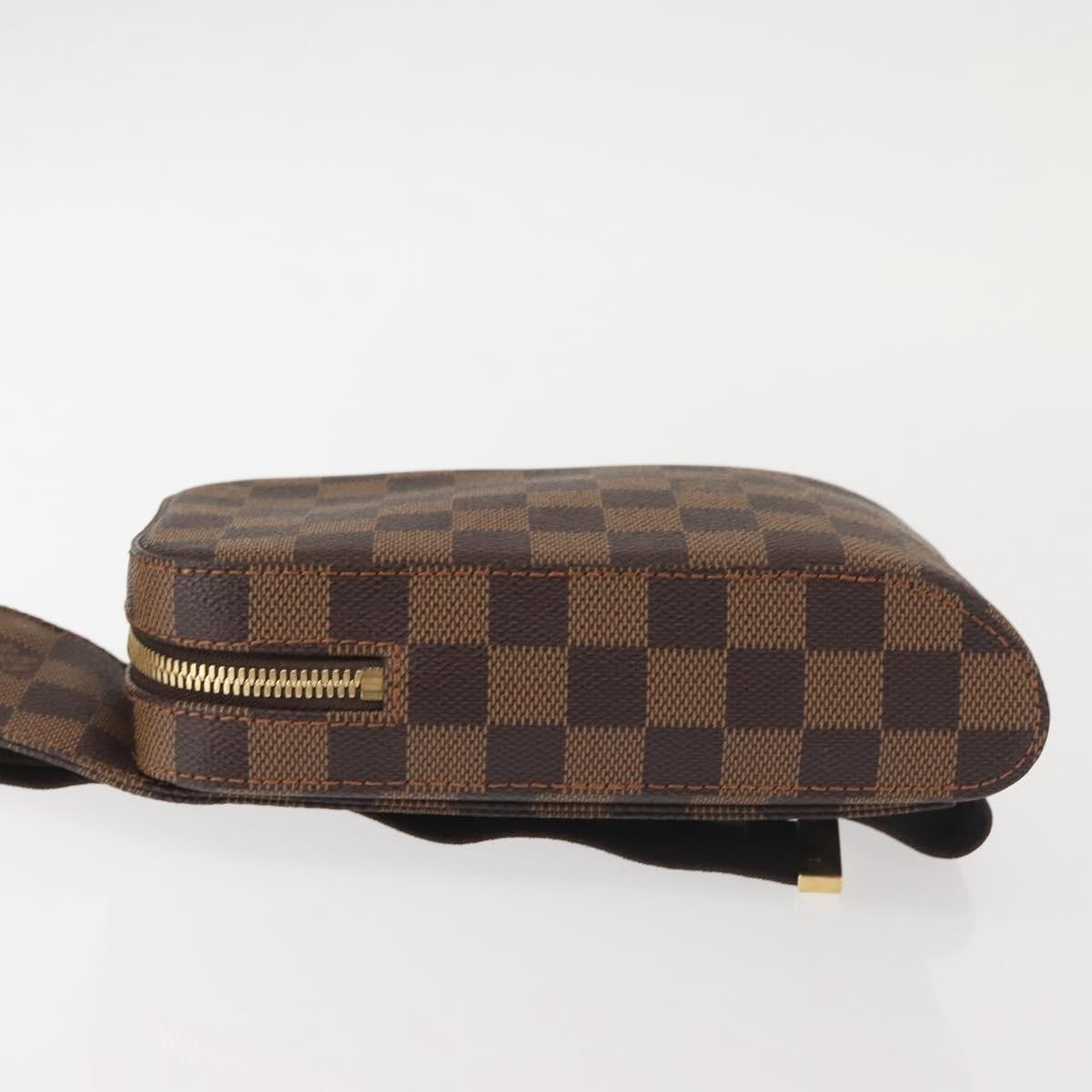 Louis Vuitton Geronimos Waist Bag Damier, BROWN, CANVAS, Shoulder bag