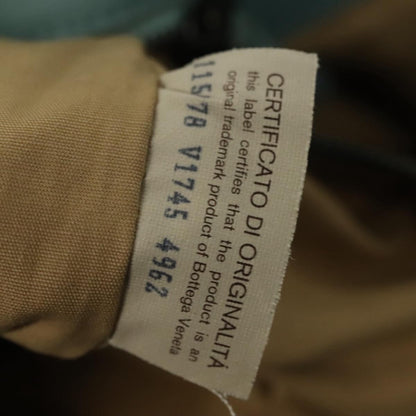 Bottega Veneta Front Zip Hobo Leather, BLUE, LEATHER, Handbag