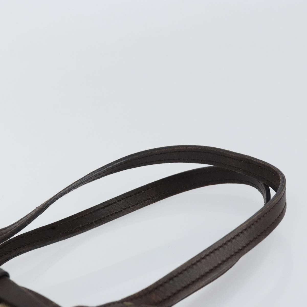 Gucci Belted Bucket Tote GG Canvas with Leather, BEIGE, CANVAS, Tote bag