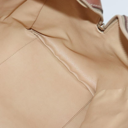 Celine Vintage Macadam Boston bag Canvas, BEIGE, CANVAS, Travel bag