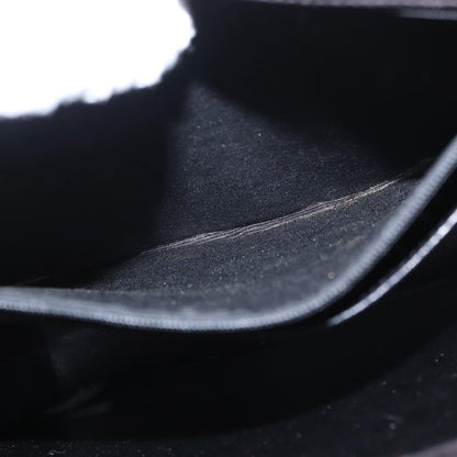 Chanel Chocolate bar tote Leather, BLACK, PATENT_LEATHER, Handbag