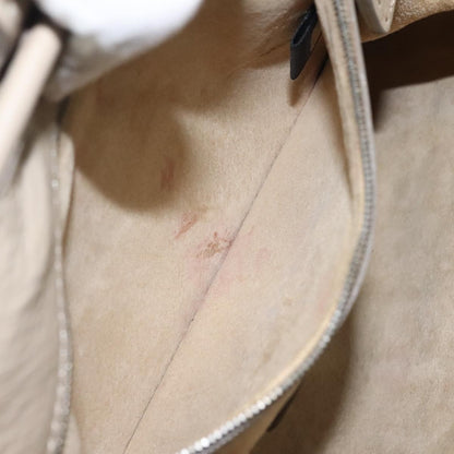 Fendi Selleria Tote Leather, BEIGE, LEATHER, Tote bag