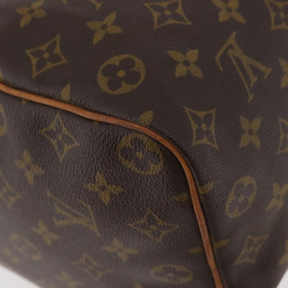 Louis Vuitton Speedy Handbag Monogram Canvas, Brown, Canvas, Handbag