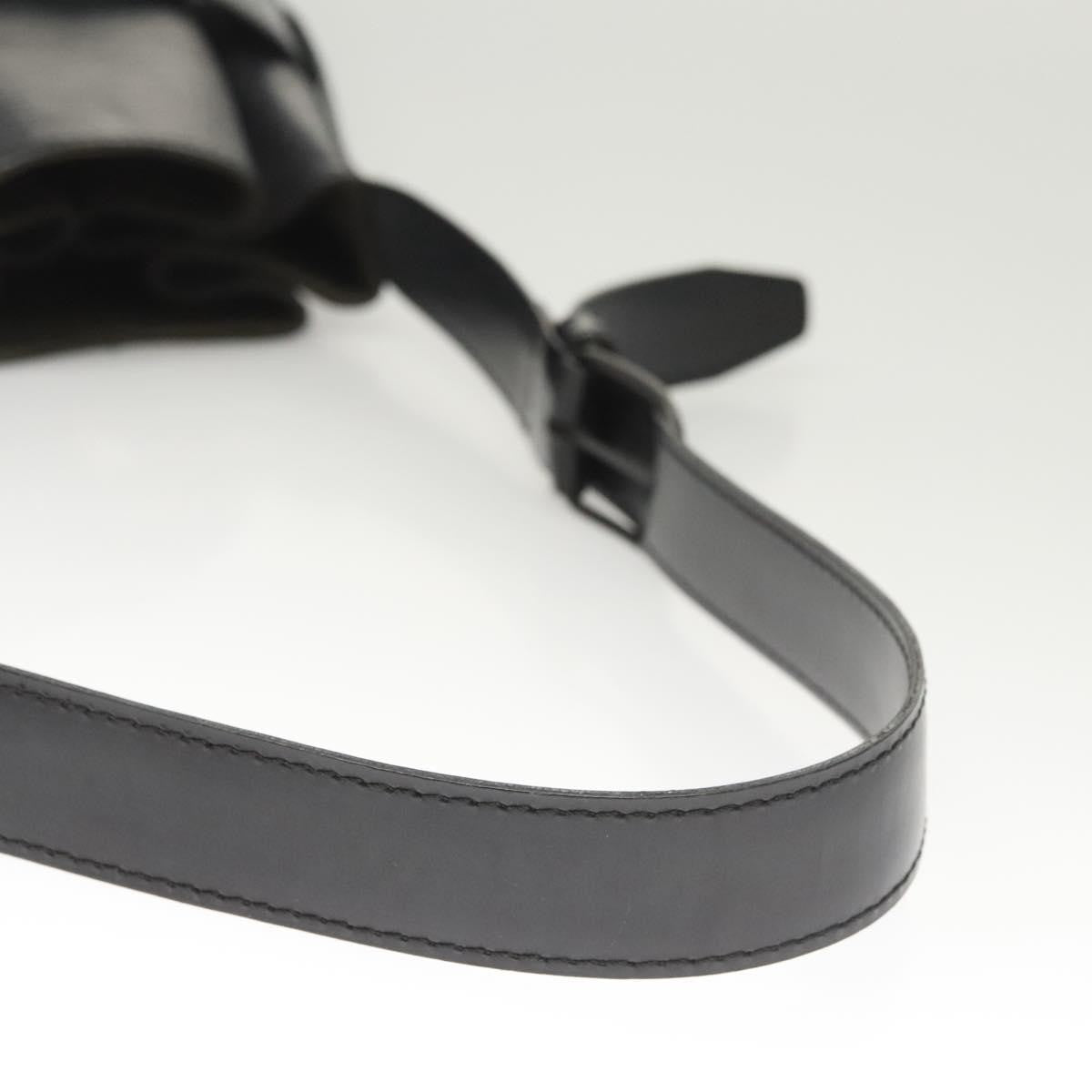 Louis Vuitton Vintage Sac d'Epaule Handbag Epi Leather, BLACK, LEATHER, Handbag