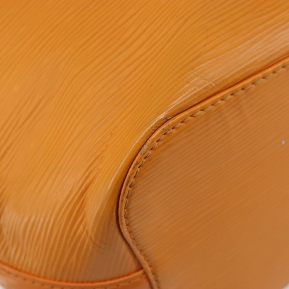 Louis Vuitton Mandara Handbag Epi Leather, ORANGE, LEATHER, Shoulder bag