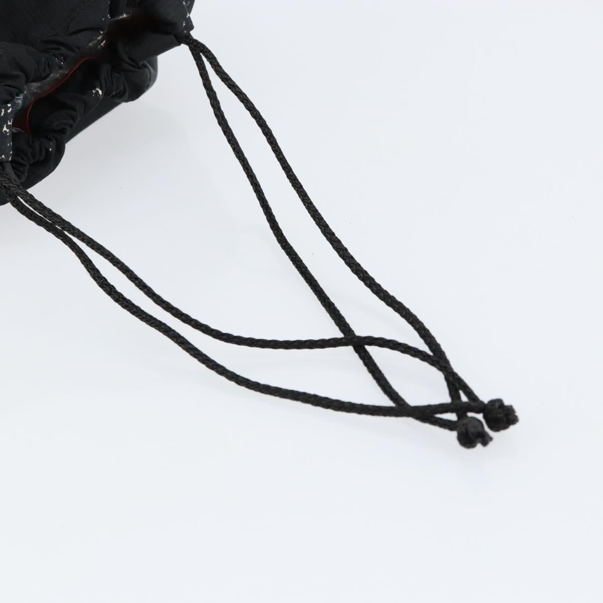 Chanel Travel line pouch Nylon, BLACK, NYLON, Clutche & pouche