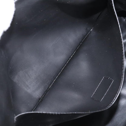 Versace Vintage Zip Pouch Canvas, BLACK, CANVAS, Clutche & pouche