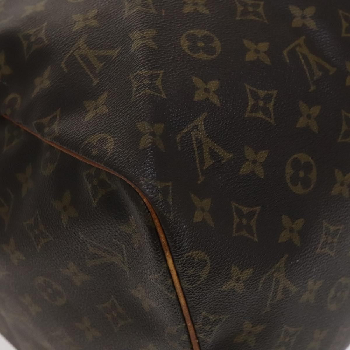 Louis Vuitton Keepall Bag Monogram Canvas, BROWN, CANVAS, Travel bag