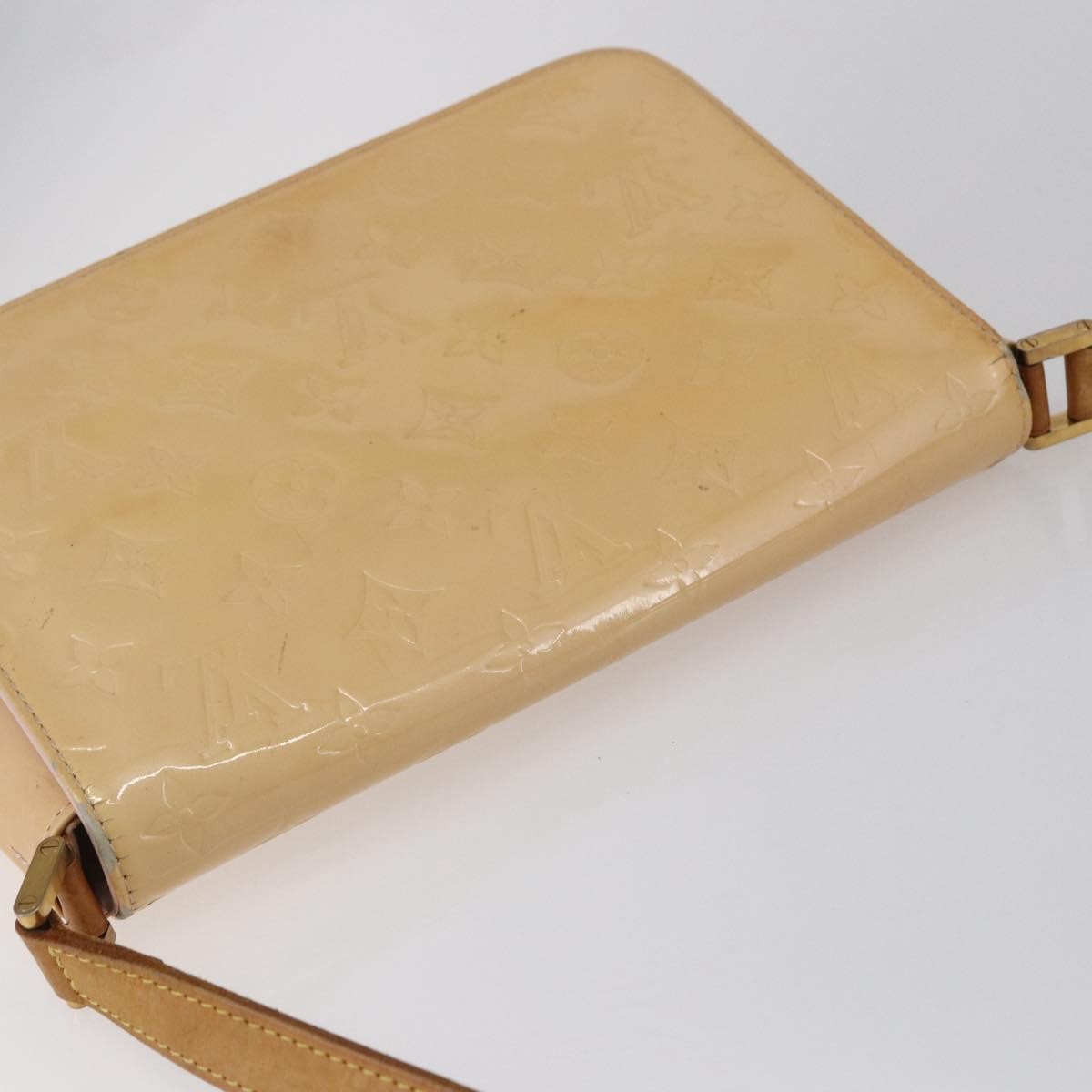 Louis Vuitton Thompson Street Handbag Monogram Vernis, BEIGE, PATENT_LEATHER, Shoulder bag