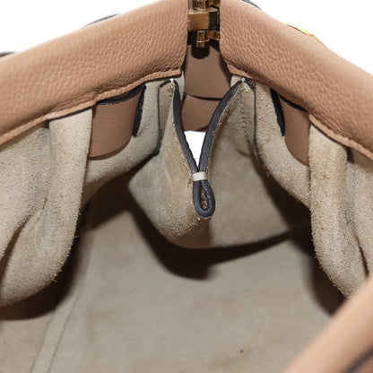 Chloe Darryl Clutch Leather, BEIGE, LEATHER, Clutche & pouche
