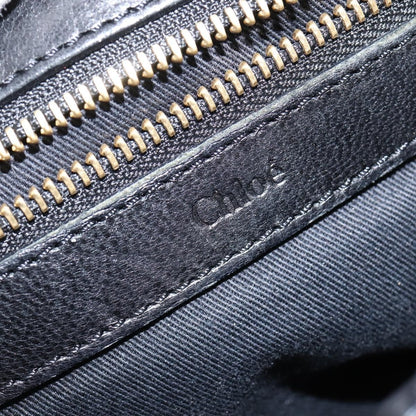 Chloe Ethel Tote Leather, BLACK, LEATHER, Tote bag