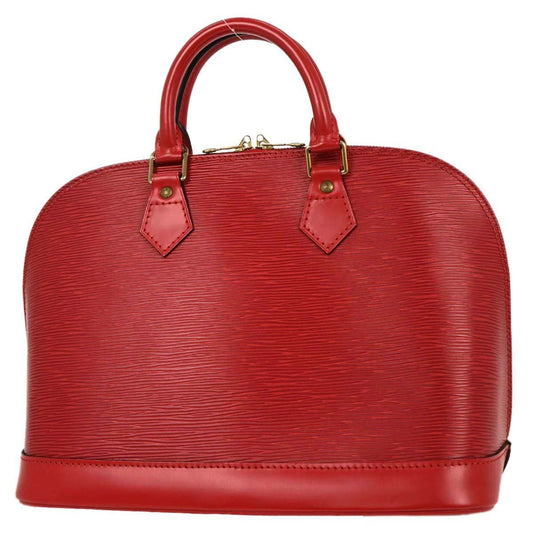 Louis Vuitton Vintage Alma Handbag Epi Leather, RED, LEATHER, Handbag