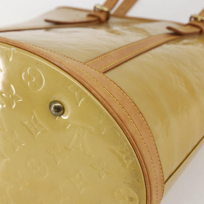 Louis Vuitton Bucket Bag Monogram Vernis, BEIGE, PATENT_LEATHER, Shoulder bag