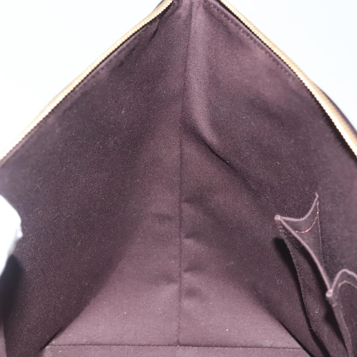 Louis Vuitton Bellevue Handbag Monogram Vernis, PURPLE, PATENT_LEATHER, Tote bag