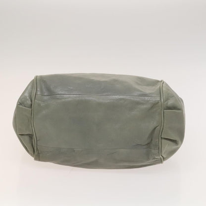 Chloe Ethel Handbag Leather, GRAY, LEATHER, Handbag