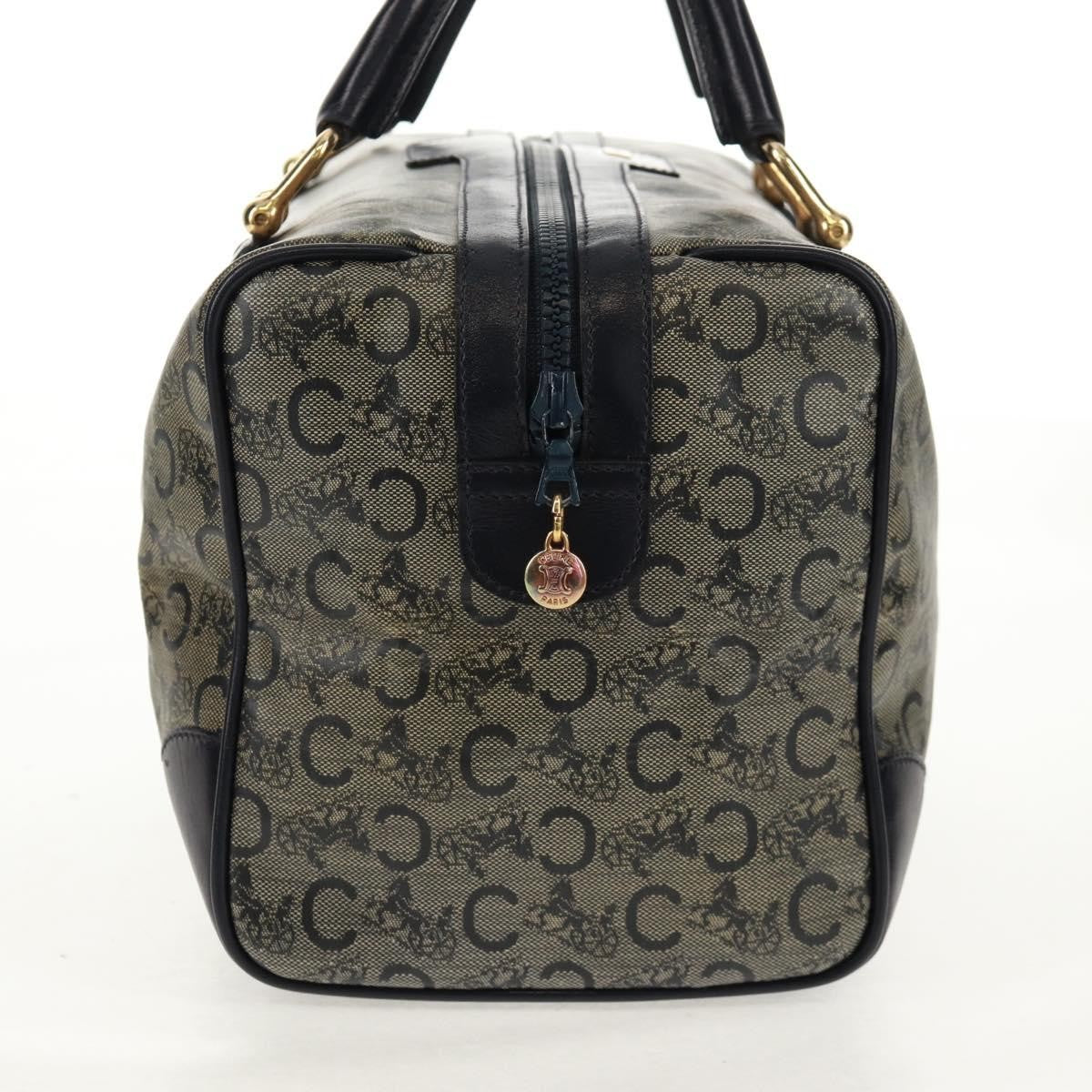 Celine C Sulky Boston bag Canvas, NAVY, CANVAS, Travel bag