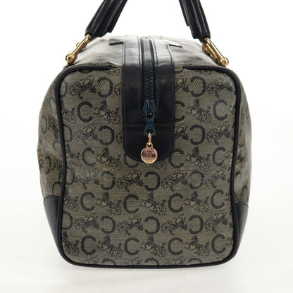 Celine C Sulky Boston bag Canvas, NAVY, CANVAS, Travel bag