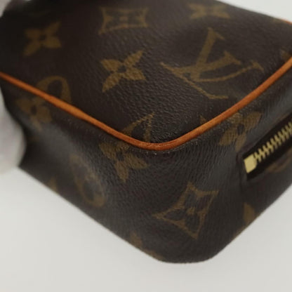Louis Vuitton Wapity Trousse Pouch Monogram Canvas, BROWN, CANVAS, Clutche & pouche
