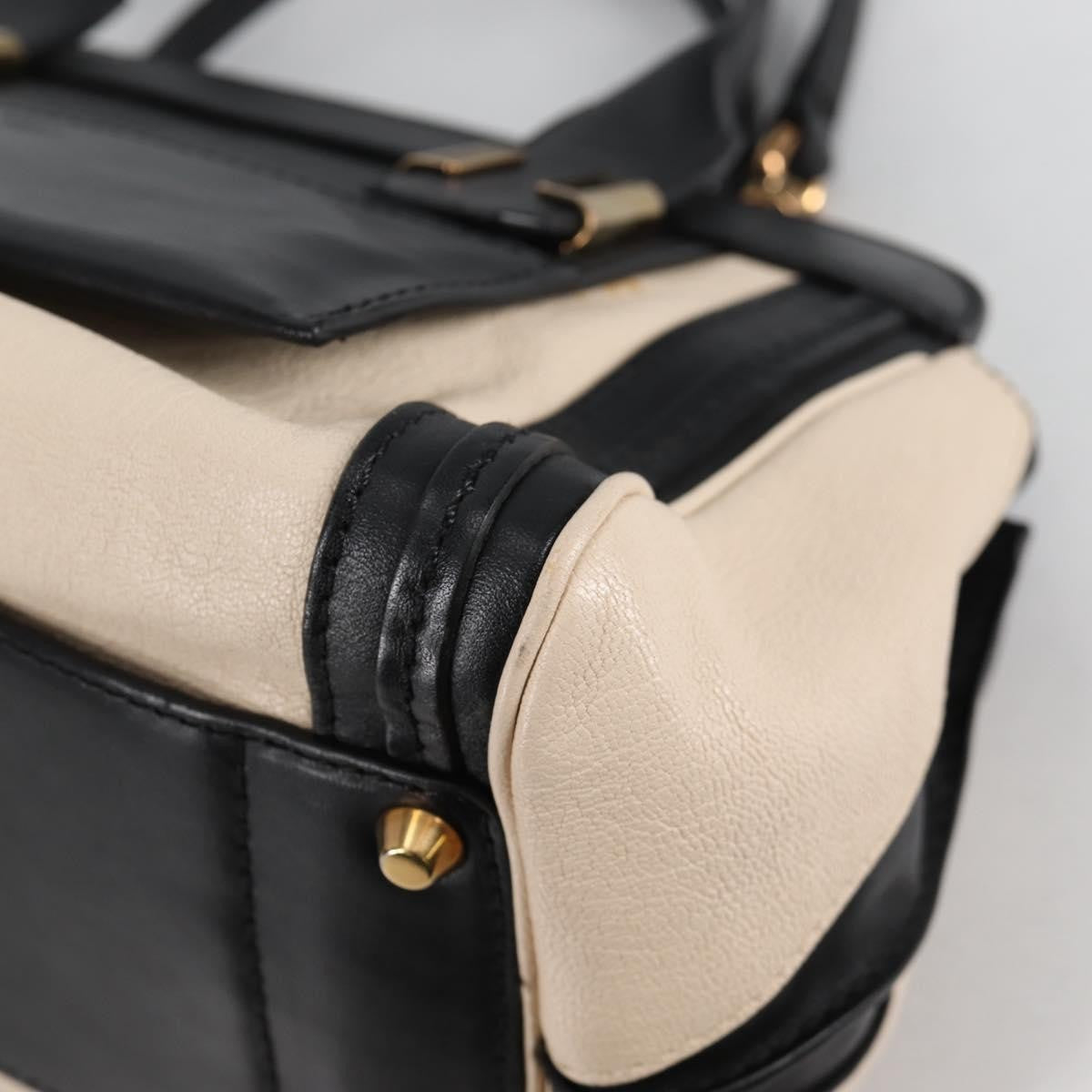 Chloe Alice Satchel Leather, WHITE, LEATHER, Handbag