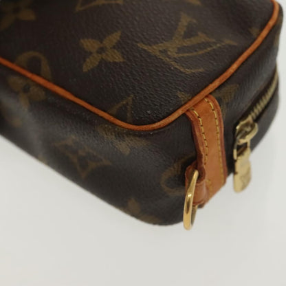 Louis Vuitton Wapity Trousse Pouch Monogram Canvas, BROWN, CANVAS, Clutche & pouche