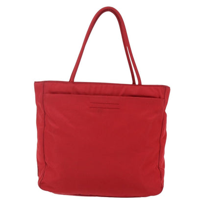 Prada Vintage Tote Tessuto, RED, NYLON, Tote bag