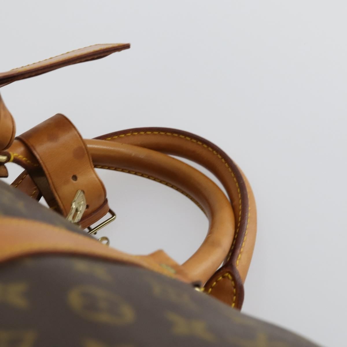 Louis Vuitton Keepall Bag Monogram Canvas, BROWN, CANVAS, Travel bag