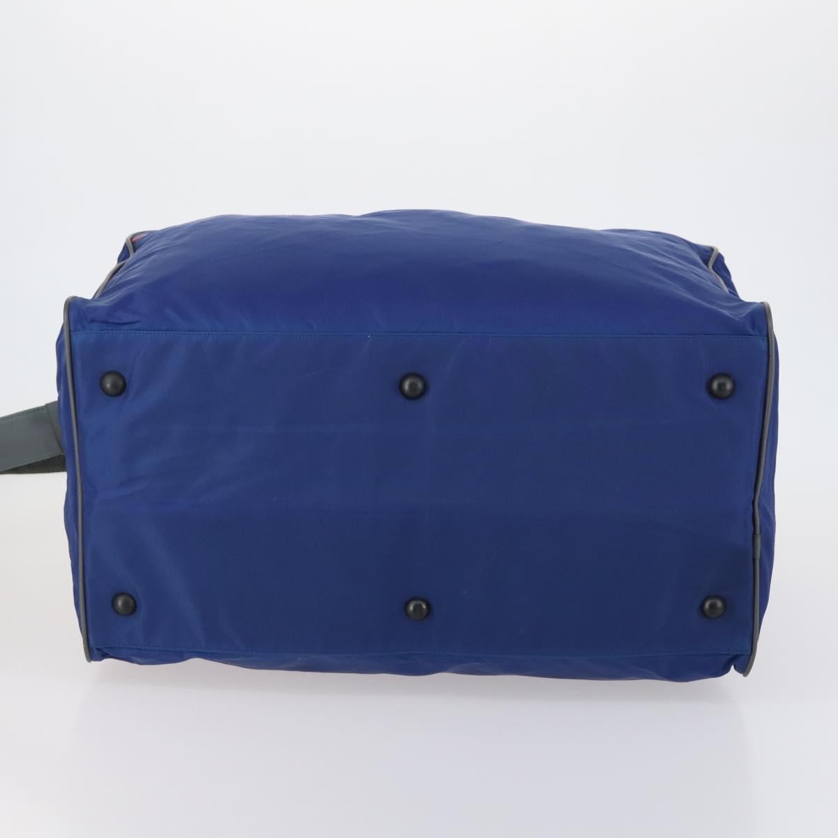 Prada Convertible Weekender Bag Tessuto, BLUE, NYLON, Travel bag