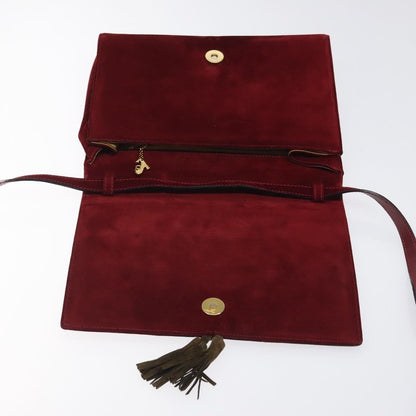 Salvatore Ferragamo Vintage Shoulder Bag Suede, MULTICOLOUR, SUEDE, Shoulder bag