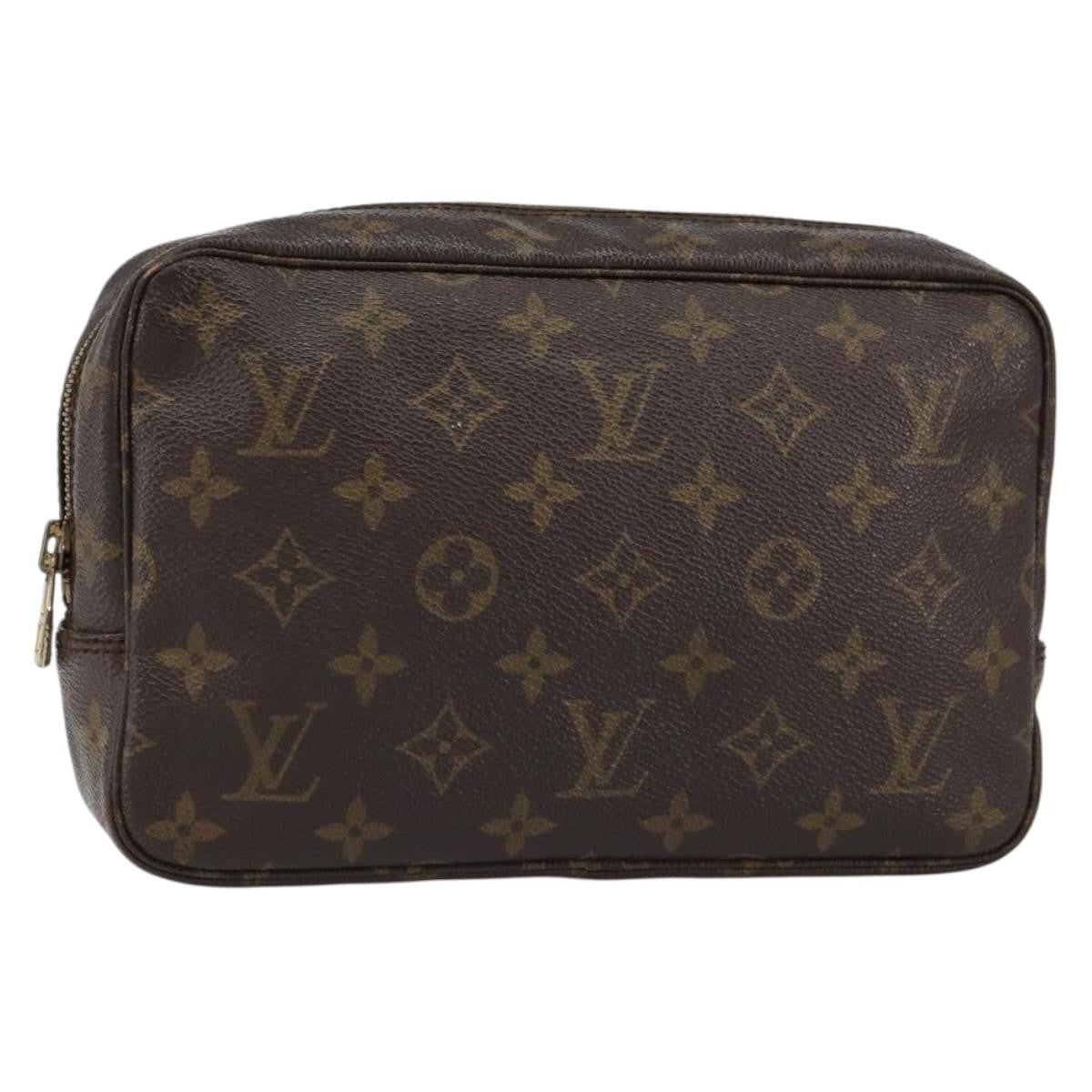 Louis Vuitton Trousse Toilette Monogram Canvas, BROWN, CANVAS, Clutche & pouche