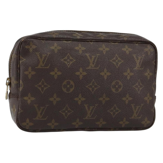 Louis Vuitton Trousse Toilette Monogram Canvas, BROWN, CANVAS, Clutche & pouche